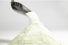 Potassium Sorbate powder, an ingredient used in some Minus Bite All Natural Pest Repellents