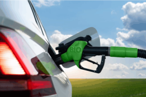 Biofuel from soybeans to produce more fuel for vehicles.
